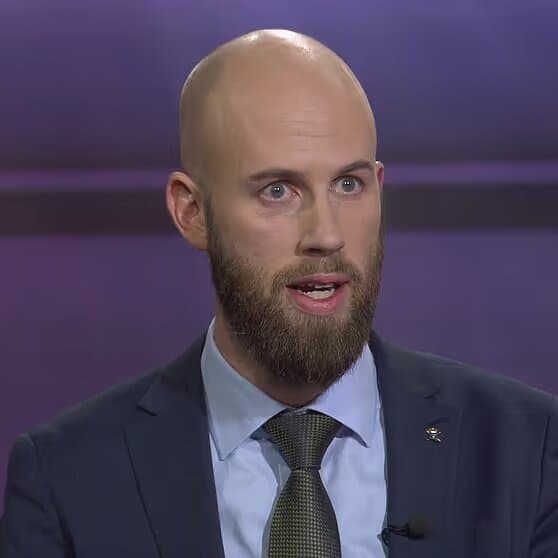 Porträtt av Carl-Oskar Bohlin